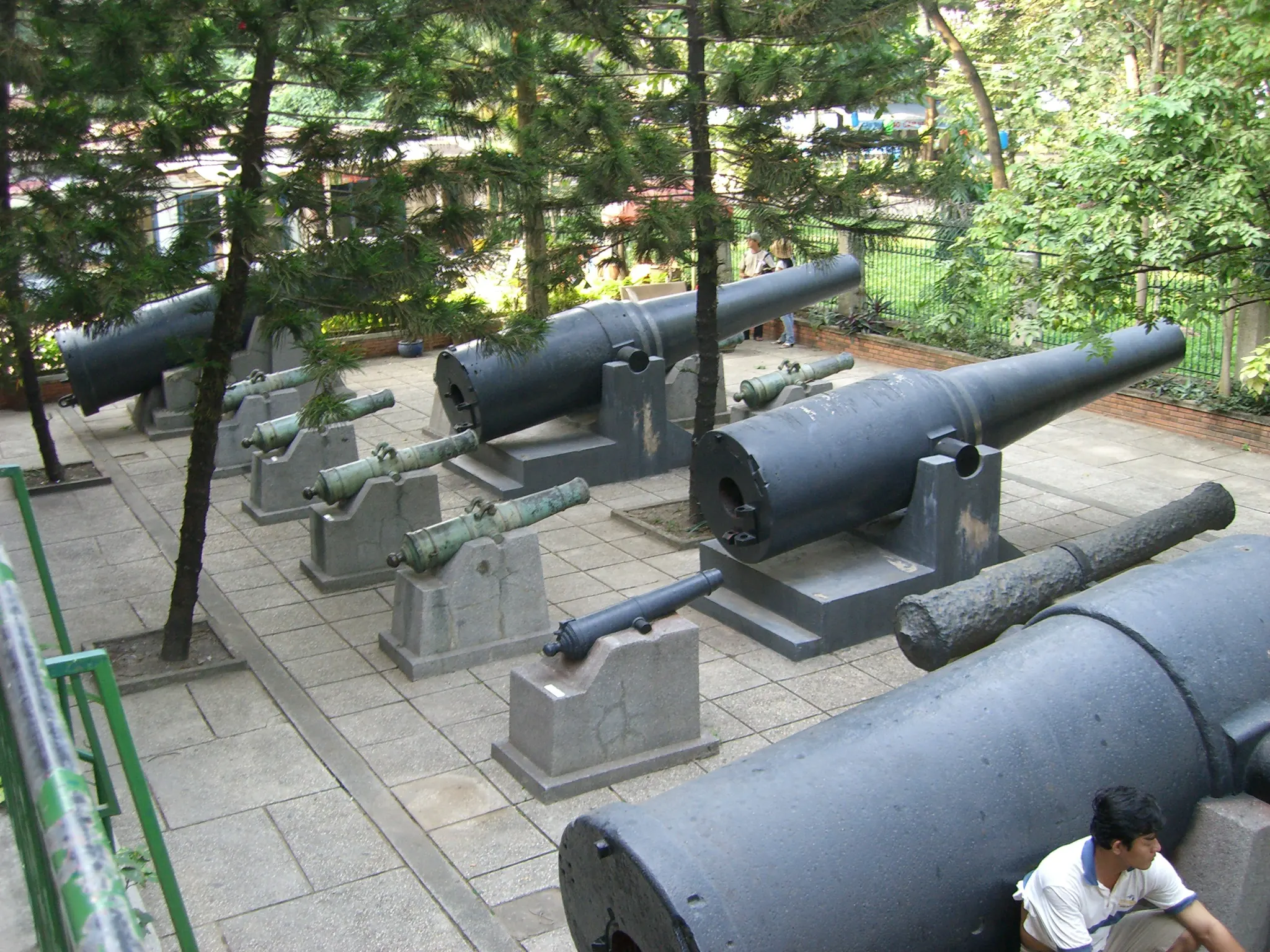 2007 Jan - Historical military artifacts at Museum of Vietnamese History - Ho Chi Minh